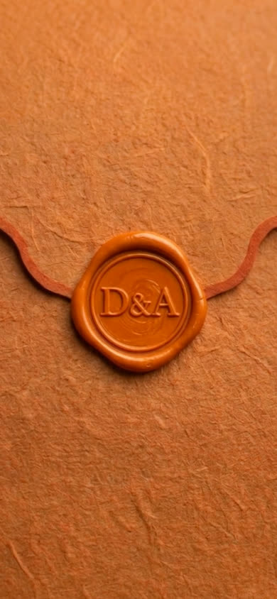Africa Terracotta Wedding Invitation
