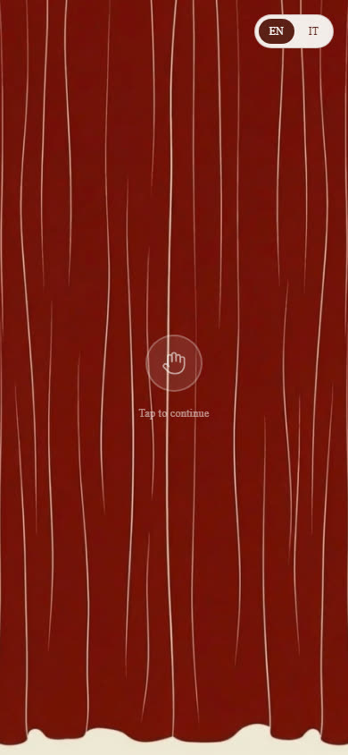 Teatro Curtain Wedding Invitation